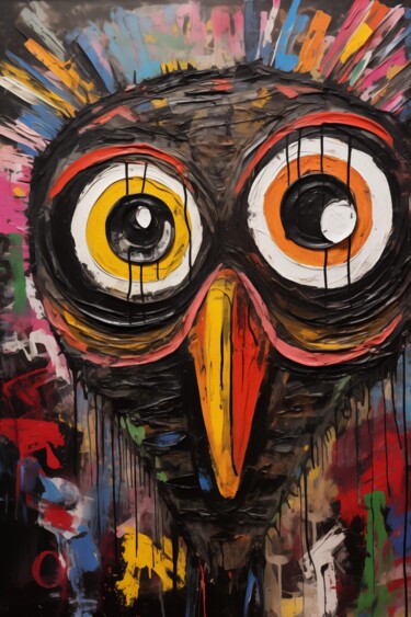 Digital Arts titled "Wild Wisdom" by Artopia By Nick, Original Artwork, Digital Painting