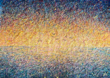 Sunrise's Palette 绘画 标题为“Sunrise's Palette” 由Nadiia Antoniuk, 原创艺术品, 丙烯