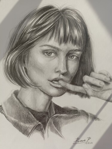 图画 标题为“Women” 由Diana Rovner, 原创艺术品, 铅笔