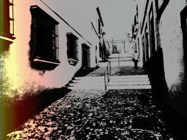 Calle San Antonio de Ayamonte Фотография под названием "Calle San Antonio d…" - Alfonso García, Подлинное произведение искусства, Цифровая фотография