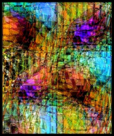 数字艺术 标题为“VARIATION "386"” 由Christa Kloß, 原创艺术品, 2D数字工作