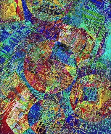 数字艺术 标题为“VARIATION "387"” 由Christa Kloß, 原创艺术品, 2D数字工作