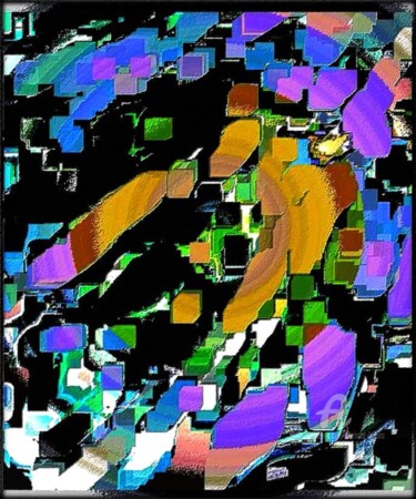数字艺术 标题为“VARIATION "388"” 由Christa Kloß, 原创艺术品, 2D数字工作