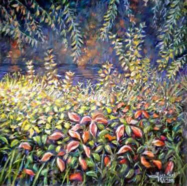 Peinture intitulée "Danse de la nature" par Jean-Paul Ramon, Œuvre d'art originale, Pastel