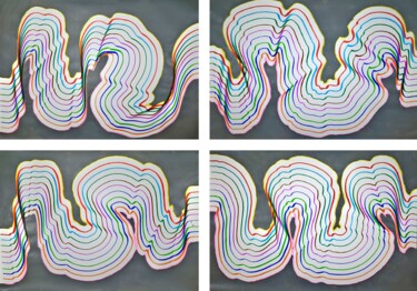Drawing titled "Drawing 449" by Sumit Ratta, Original Artwork, Marker