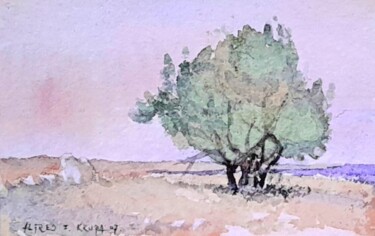 印花与版画 标题为“Noon at the Adriati…” 由Alfred Freddy Krupa, 原创艺术品, 数字油画