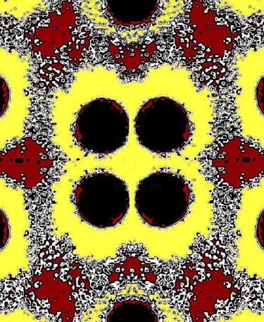 Photography titled "Subway Dots 4x46c" by Ken Lerner, Original Artwork, Digital Photography