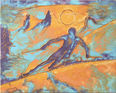Speed limit 绘画 标题为“Speed limit” 由Evgeny Shaparin (Johnrusart), 原创艺术品, 丙烯