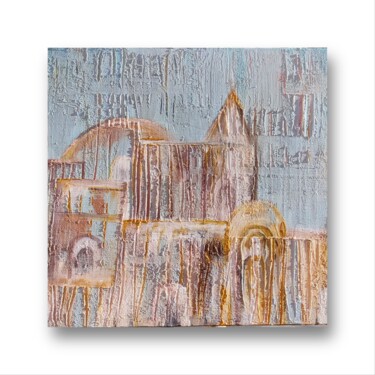 Rêves d'Orient Peinture intitulée "Rêves d'Orient" par Sameh Bessaoud, Œuvre d'art originale, Acrylique Monté sur Châssis en bois