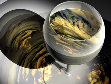 Digital Arts titled "Sky Wine" by Jason Stillman, Original Artwork
