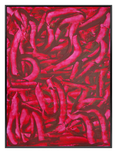 Peinture intitulée "Variation / 1119-12" par Pascal & Annie Leniau, Œuvre d'art originale, Acrylique Monté sur Panneau de bo…