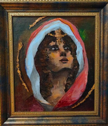Schilderij getiteld "Надежда" door Ulia Bicenova, Origineel Kunstwerk, Acryl