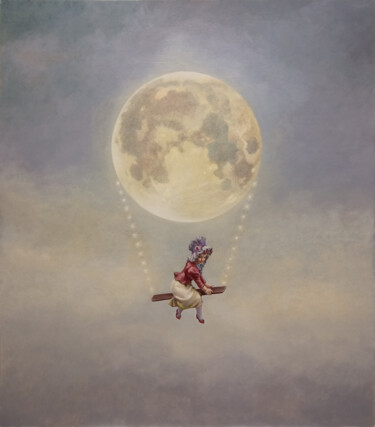 Amulet of decision making (Амулет принятия решений) Peinture intitulée "Amulet of decision…" par Pavel Korzukhin, Œuvre d'art originale, Acrylique