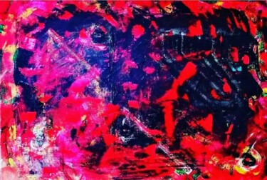 Painting titled "Sin título 19" by Edilson Da Silva Plá, Original Artwork, Acrylic