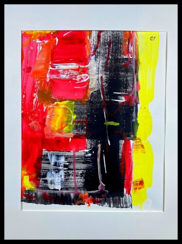 Peinture intitulée "acrylique.12" par Didou, Œuvre d'art originale, Acrylique