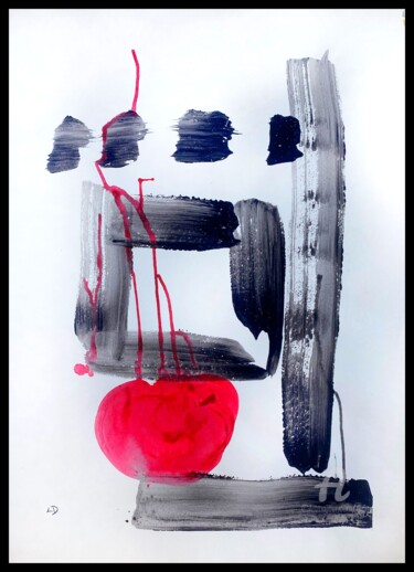 Painting titled "acrylique.16" by Didou, Original Artwork, Acrylic