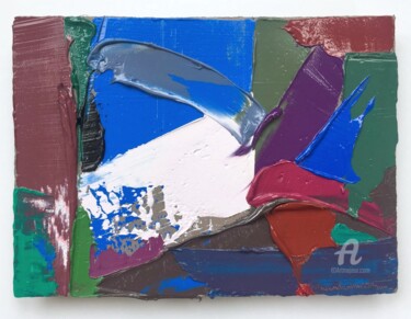 「REEF」というタイトルの絵画 Juan Aponteによって, オリジナルのアートワーク, オイル