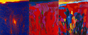 Painting titled "From the series "Pr…" by Volodymyr Byzov, Original Artwork, Oil