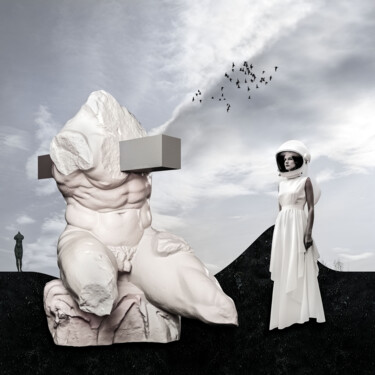Digitale Kunst mit dem Titel "Silent Life" von Luigi M. Verde, Original-Kunstwerk, Digitale Fotografie
