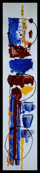 Painting titled "acrylique.27" by Didou, Original Artwork, Acrylic