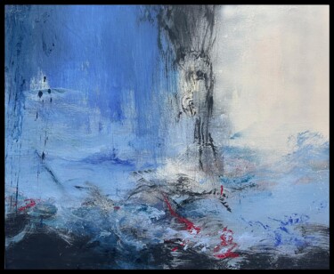 Schilderij getiteld "Le jour où il eut l…" door Giovanni.D, Origineel Kunstwerk, Acryl Gemonteerd op Frame voor houten branc…