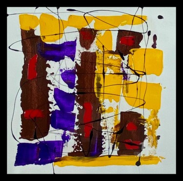 Painting titled "acrylique.32" by Didou, Original Artwork, Acrylic