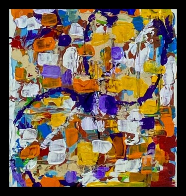Painting titled "acrylique.33" by Didou, Original Artwork, Acrylic