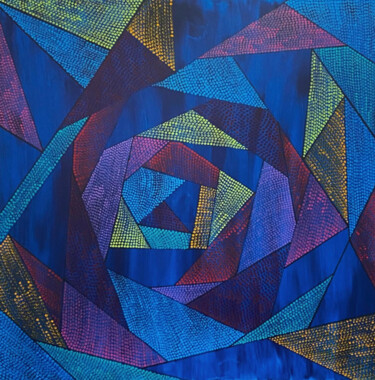 Painting titled "Take me to the chur…" by Jean Louis Bianchi, Original Artwork, Acrylic