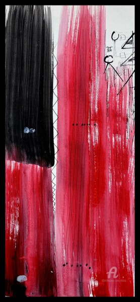Painting titled "acrylique 42" by Didou, Original Artwork, Acrylic