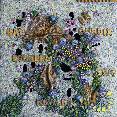 Pittura intitolato "RINASCITA" da Piero Racchi, Opera d'arte originale, Collages