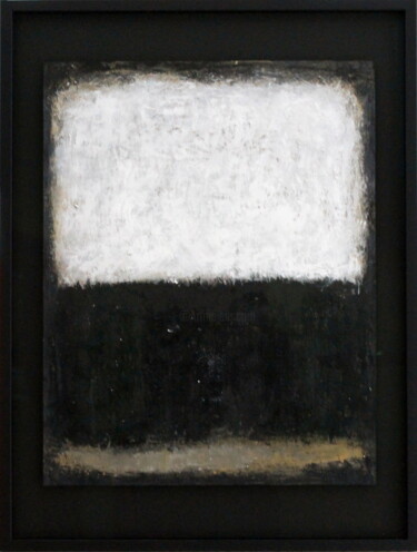 Malerei mit dem Titel "No. 2009_Bourrasque" von Guido Lötscher, Original-Kunstwerk, Acryl Auf Andere starre Platte montiert