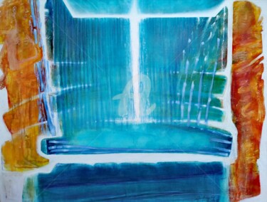 绘画 标题为“8888 - oil on canvas” 由Grzegorz Lerka, 原创艺术品, 油 安装在木质担架架上