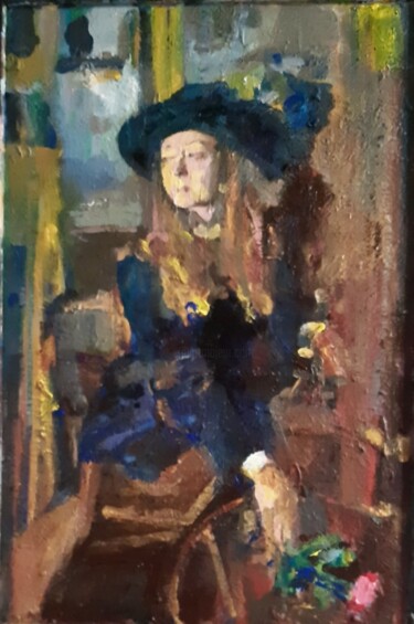 Картина под названием "Дебют (60х40)" - Tatyana Zakharova, Подлинное произведение искусства, Акрил