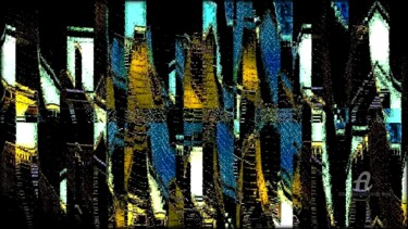 数字艺术 标题为“VARIATION "412"” 由Christa Kloß, 原创艺术品, 2D数字工作