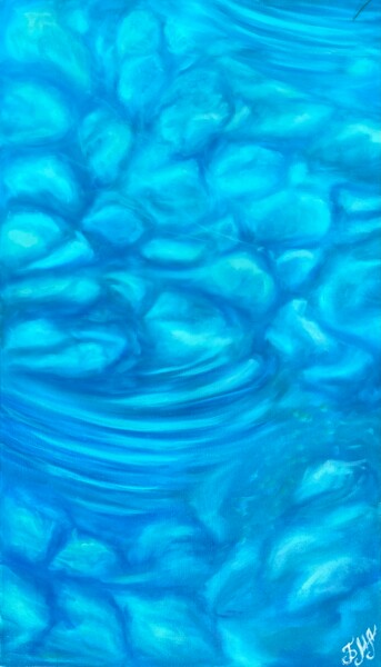 绘画 标题为“The underwater world” 由Mary Sea, 原创艺术品, 油