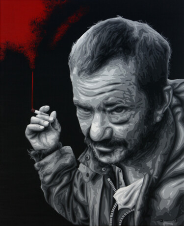 Painting titled "Cevi" by Italo Somma, Original Artwork, Acrylic