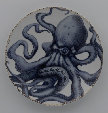 雕塑 标题为“Octopus” 由Oxana Kondratenko, 原创艺术品, 粘土