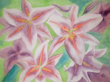 Peinture intitulée "AQUARELLE originale…" par Isabelle Redonnet, Œuvre d'art originale, Aquarelle
