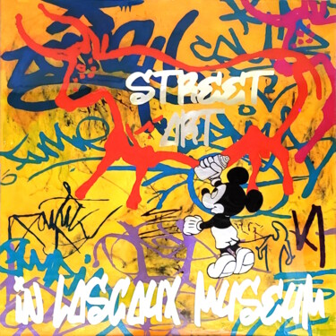 Peinture intitulée "Street Art in Lasca…" par Jean Michel Chapoulie (jmchaps), Œuvre d'art originale, Acrylique