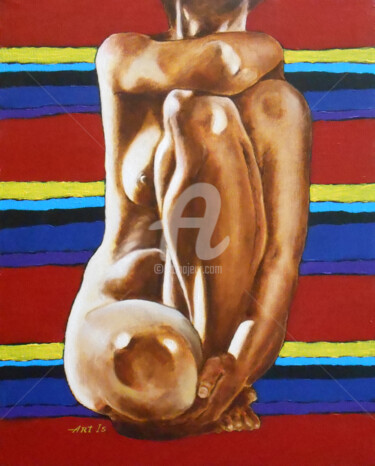 绘画 标题为“"Figure (III)"” 由Arthuris, 原创艺术品, 油