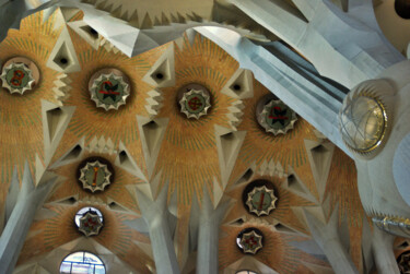 Photographie intitulée "Plafond" par Angie Black, Œuvre d'art originale, Photographie numérique