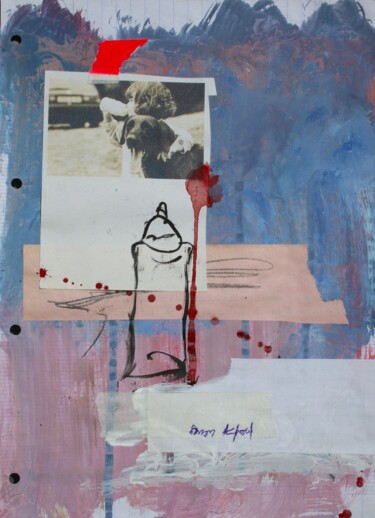 Peinture intitulée "Bib" par Eric Ullrich, Œuvre d'art originale, Acrylique