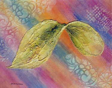 Painting titled "Légère" by Nicole Ethier-Vallières, Original Artwork, Acrylic