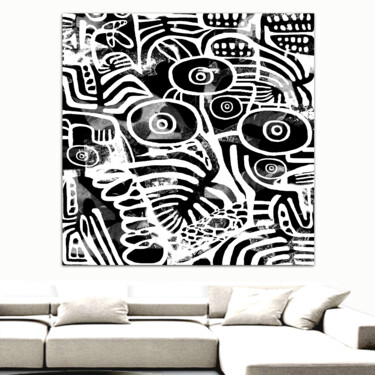 Peinture intitulée "Blanco" par Isabella Uguagliati, Œuvre d'art originale, Acrylique Monté sur Châssis en bois
