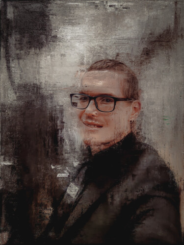 数字艺术 标题为“Self-portrait 'Diam…” 由Anton Pustovalov, 原创艺术品, 数字油画