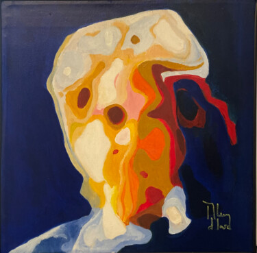 Retrato de Bob Dylan Painting titled "Retrato de Bob Dylan" by Román Manrique De Lara, Original Artwork, Oil