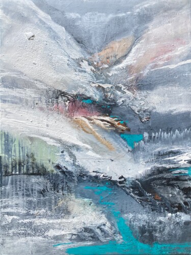 Peinture intitulée "Im Hochgebirge" par Frank Römer, Œuvre d'art originale, Acrylique