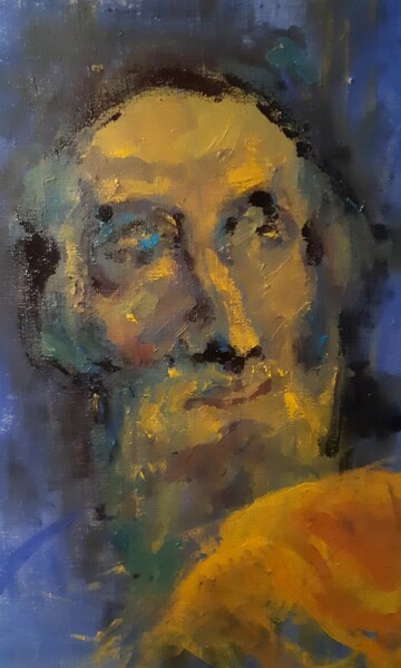 Картина под названием "Двойной портрет" - Tatyana Zakharova, Подлинное произведение искусства, Акрил