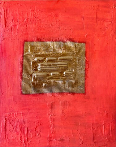 Pintura intitulada "Passion" por Sabrina Bueno, Obras de arte originais, Acrílico Montado em Armação em madeira