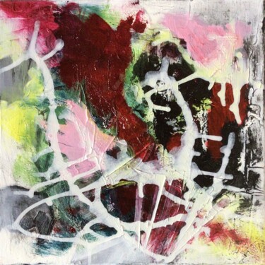 Pintura intitulada "Vibrant Life Energy…" por Susanna Schorr, Obras de arte originais, Acrílico Montado em Armação em madeira